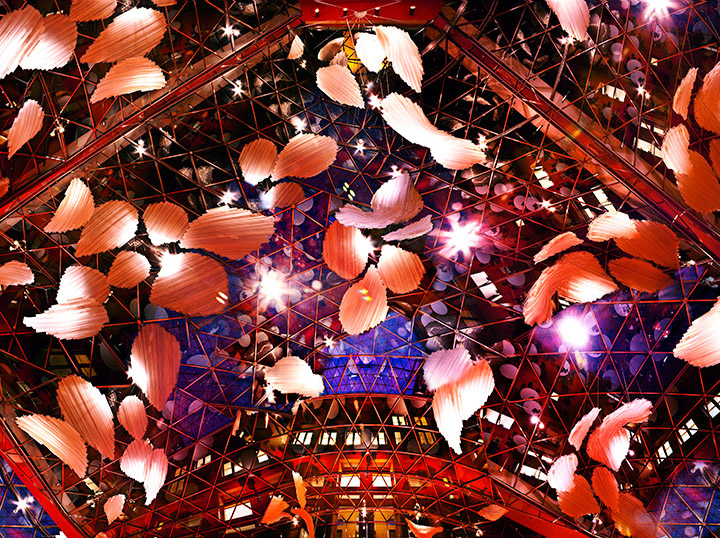 x=X Atrium Ceiling, DZ Bank Berlin